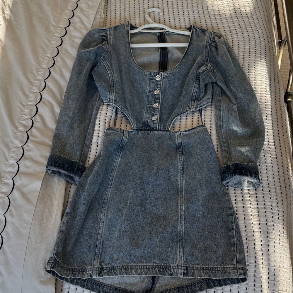 Amanda Uprichard Denim Dress